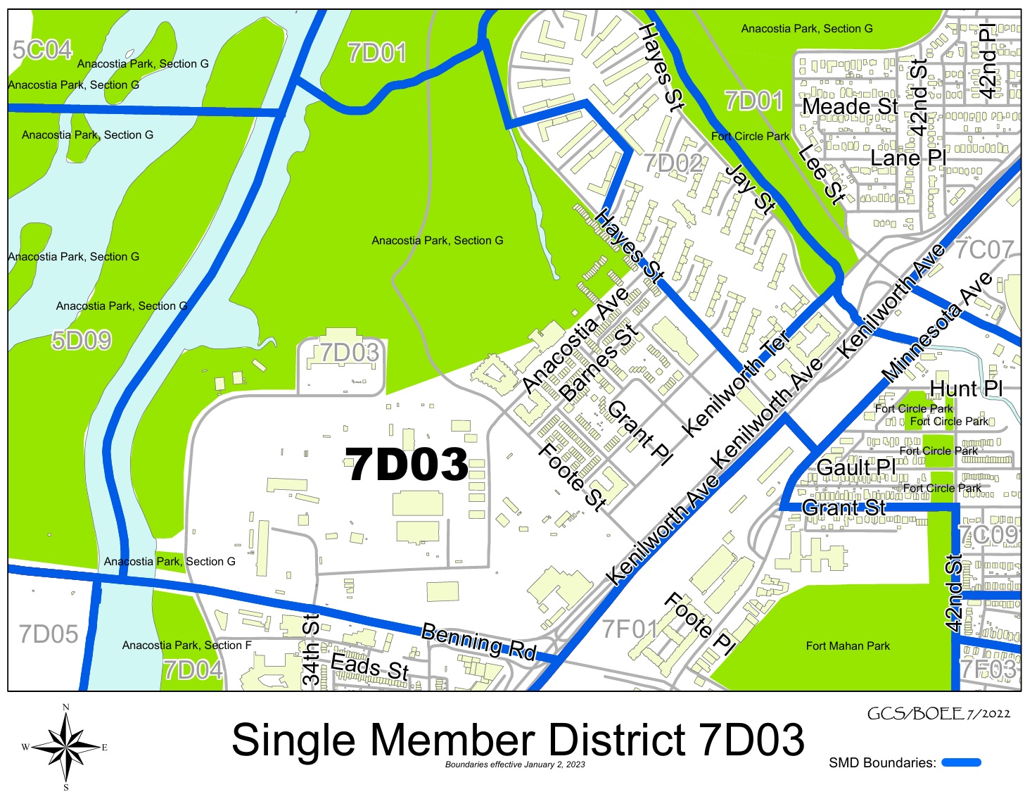 SMD 7D03 Map