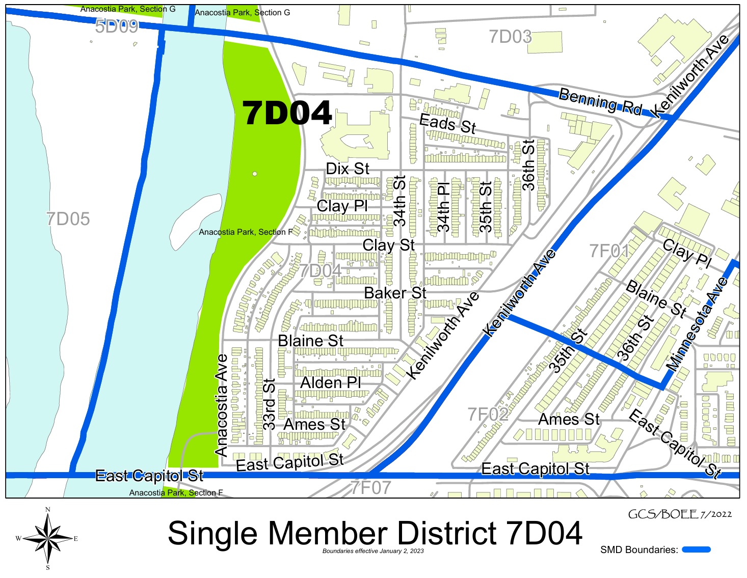 SMD 7D04 Map