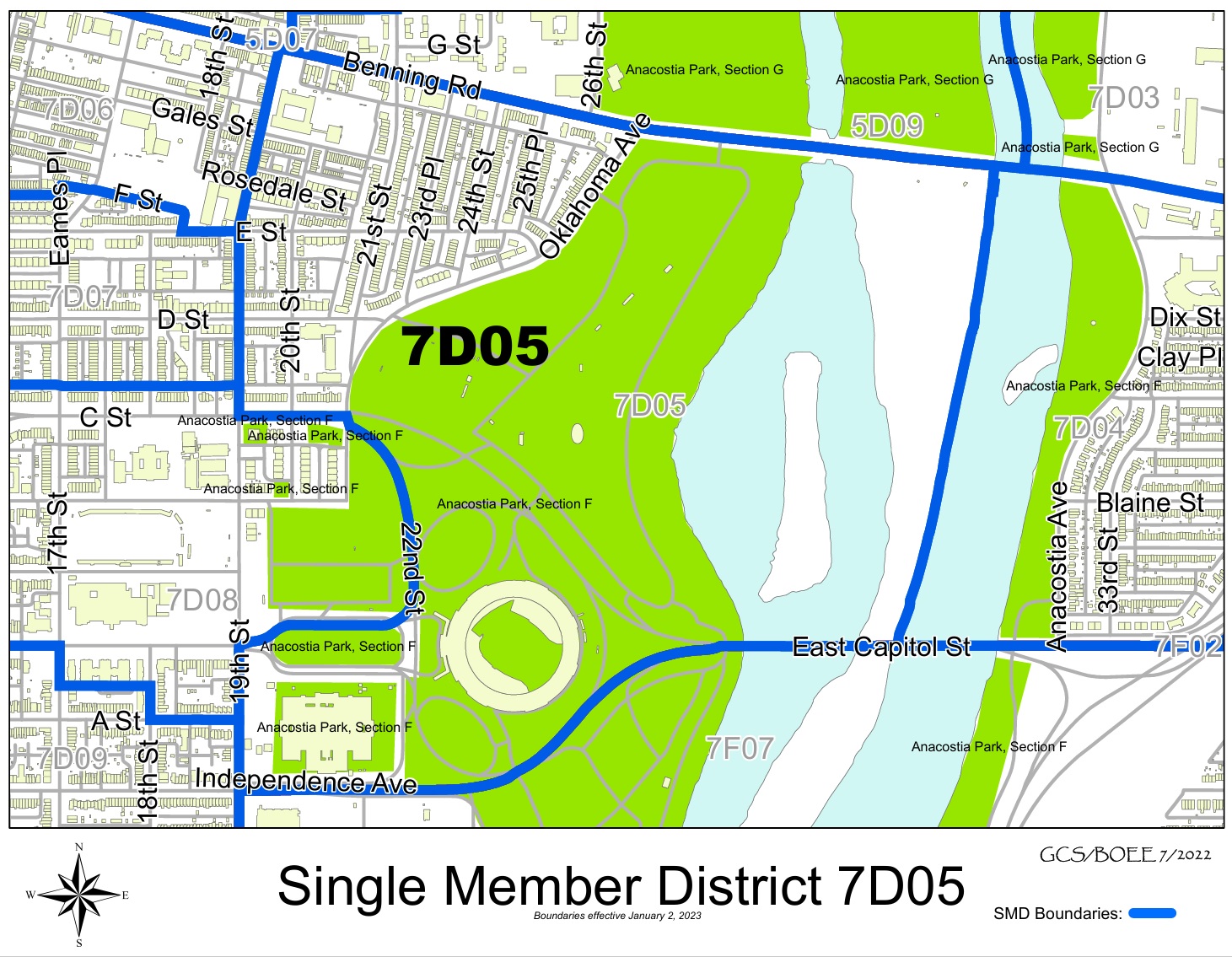 SMD 7D05 Map